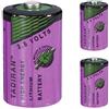 Tadiran SL-750/1/2 AA Lithium Battery 3,6 V - 3 pezzi
