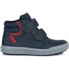 Geox Ragazzi J Arzach Boy B Sneaker, Navy Red, 27 EU