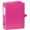 Viquel - Raccoglitore in plastica A4 - Dorso 8 cm - Rosa