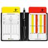 MyReferee Set da arbitro mini calcio, con note di gioco, penne, carte disciplinari, set arbitri | Schiri