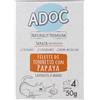 Adoc - Cibo Umido per Gatti Adulti con Ingredienti Naturali - Teneri trancetti di Tonnetto con Papaya - 10 confezioni da 4 lattine da 50gr
