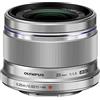Olympus V311060BU000 M.Zuiko - Obiettivo digitale F1.8 da 25 mm, per fotocamere Micro Quattro Terzi (argento)
