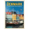 MyPuzzle.com MyPuzzle Danimarca: Copenaghen, Poster D'epoca - Premium 1000 Pezzi Puzzle - MyPuzzle Collezione speciale di Anderson Design Group