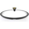 Castey 1-T26 - Coperchio in Vetro, Colore: Nero
