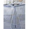 CALITEX Tovaglia Periclase traslucida, finitura polarizzata, 140 x 350 cm