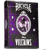 Bicycle Carte da gioco Disney Villains - Caratteristiche 12 Disney Villains tra cui cicatrice, Malefica, Ursula e altro - carte da gioco verdi o viola (i colori possono variare)