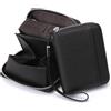 SENDEFN Portafoglio Donna in Pelle Cerniera Portamonete Piccolo Portafogli con Blocco RFID Porta Tessere Porta Carte di Credito Donna con 24 Scomparti per Carte