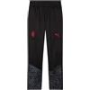 AC Milan Pantaloni Training, Stagione 2023/24, Nero, Bambini e Ragazzi, Unisex, 6 Anni
