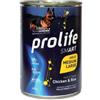 Prolife Smart Pollo Fresco Con Riso Cibo Umido Per Cani Adulti Taglia Medio/grande Lattina 800g Prolife