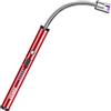 VEHHE Accendisigari a candela elettrica USB ricaricabile Arco Accendino con display a batteria LED lungo flessibile a 360º Antivento per cucina barbecue candela a gas Campeggio Rosso