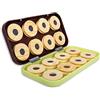 Lineaeffe 4996431 Evo Fishing Set Box Scatola 16 Avvolgilenza Neoprene Rotondi, Porta Terminali