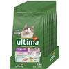 Ultima Crocchette per gatti sterilizzati sensibili con trota - Confezione 8 x 1,5 kg