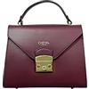 Cheval Firenze Borsa a Mano Antares, Vera Pelle Made in Italy (Bordeaux)