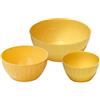Tescoma 630364.12 Ciotole in plastica, set 3 pz, Ø 18-22-28 cm