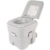 Bagno toilette wc gabinetto water chimico mobile portatile in dura resina  con pistone per scarico acqua