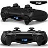 Gaminger 2x LED Sticker 2x Thumb Grips für PlayStation 4 Controller Light Bar Decal Skin Sticker - WIFI