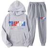 DIALFA Trapstar Two-Piece Sportswear Felpa con cappuccio per uomo e donna, Trapstar Jogging Suit, Trapstar London Tracksuit, trapstar, tuta da jogging per bambini, trapstar shooters tracksuit, u, S