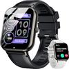 TAOPON Smartwatch Uomo Donne Orologio Fitness: 1.83 Smart Watch Orologi Effettua Risposta con Chiamate Pressione Sanguigna Contapassi Bluetooth Sportivo Activity Tracker Impermeabile IP67 per Android iOS