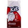 Ket Cat Adult Manzo - Manzo 2 Kg - Croccantini per gatti - 1° ORDINE? scegli lo sconto BZR5 / BZR20 + 200 punti fedeltà