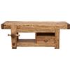 Biscottini Mobile tv legno massello 120x45x64 cm | Mobile porta tv soggiorno e camera da letto | Mobile per tv con ante e cassetti