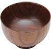 Tomotato Insalatiera in Legno Naturale, Scodella per Zuppa, Ciotola di Frutta Fatta a Mano per La Casa - Stoviglie per Riso, Zuppe, Ramen, Insalate, Cereali, Nachos, Salse (10cm/4inch)