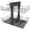 VADANIA Cestello Estraibile Angolo Cucina per Mobili 900mm
