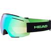 Head Maschera da Sci F-LYT, Verde/Grigio, L