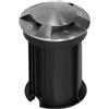 Faretto Interrato 4 Direzioni GU10 IP67 - INOX con doppio pressacavo