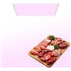 Pannello LED 60x60 45W da incasso Rosa Banco Carni con driver Philips Rosa Alimentare