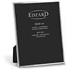 Edzard Cornice per Foto Genova, placcata in Argento pregiato, antiossidante, per Foto 20 x 25 cm, Inclusi 2 appendini