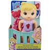 Baby Alive Happy Heartbeats Baby Doll, risponde a giocare con oltre 10 suoni e cuore lampeggiante, giocattolo per bambini dai 3 anni in su, E69465L0