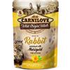 Carnilove Bustine W.O.F. Kitten Coniglio con Calendula (8 pz. x 85 g)