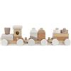 Label Label Trenino Giocattolo In Legno Label Label Beige