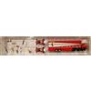 BREKINA 58575 FIAT 691 T Truck Team Ferrari +6 Figure + 2 macchine F1 scala H0