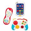 ColorBaby - Set di telecomandi con telefon bilingue (PLAYGO). con luci e suoneri, Multicolore (46904)