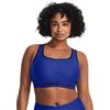 Under Armour Crossback Mid-Impact Sports Bra, Reggiseno Sportivo Donna, Team Royal / / Nero, XS