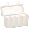 Maha POWEREX MH-BH49V-4 - Scatola protettiva per 4 pacco batterie 9V / 9V batterie/pile