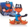 WOW! STUFF Drop 'n Daffy Duck Space Jam: A New Legacy | Peluche pop-up da basket | Collezione ufficiale di film, giocattoli e regali per ragazzi e ragazze, età 5 anni