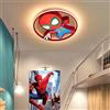 YiiNaio Spider-Man dimmerabile plafoniera led camere per bambini lampade da soffitto con telecomando lampadario rosso pannelli lampade camera de ragazzi plafoniere da soffitto moderna rotondo illuminazione