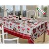 HOME ZEN HOUSEHOLD LINEN TOVAGLIA NATALIZIA IN TESSUTO NON STIRO COPRITAVOLO DECORATIVO (12-14 posti, nice)