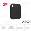 Ajax Systems 38228.90.BL - 38228.90.BL 3X - Ajax - Portachiavi di accesso contactless - Tecnologia MIFARE DESFire