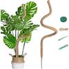 Mcbazel Supporto Piante Rampicanti 160 cm, Supporto per Monstera Deliciosa, Larghezza 7mm, Pieghevole, Bobine di Crescita, Piante Rampicanti per Monstera/Giardino Domestico