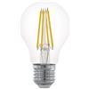 EGLO E27 LED dimmerabile, lampadina classica, illuminazione retro, 7,5 Watt (equivalente a 60 Watt), 806 Lumen, luce bianco caldo, 2700k, lampadina Edison A60, Ø 6 cm