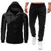 MJGkhiy Completo Uomo Sportivo Lungo Taglie Forti Jogging Suit Sportivo Abbigliamento Tracksuit Completini Hoodies Tute Tennis Pantaloni Sportivi + Felpa Tuta da Jogging Pullover + Trousers