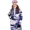 SIROKO - Giacca da Sci con Tasca a Marsupio da Donna W3-W Cloudmont - M - Multicolore