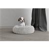 Italian Bed Linen Cuccia DREAMS per animali Sogni e Capricci Pets, morbido poliestere, Panna, 50x50cm