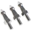 Sgerste 3 confezione 4 cm treppiede piede Spike nail compatibile 1/10,2 cm filettatura treppiedi monopiede parte di ricambio