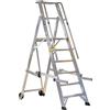 Svelt Vera SVERA104 - Scala Movibile Doppia - 4 Gradini UNI EN131