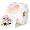 Phomemo Etichette 2x2, 750 Fogli per Rotolo, Etichette Termiche a Colori | In Rotolo da 50x50 mm, Etichette Termiche Colori, Compatibili con Phomemo, Munbyn, vretti, SVANTTO, ETIKEZ, ByteCintia ecc