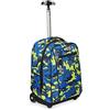 Appack Big Trolley Scuola, Blu, 2 in 1, Doppio Uso, Zaino con Carrello Fisso e Crossover System, Viaggio, Bambino Ragazzo